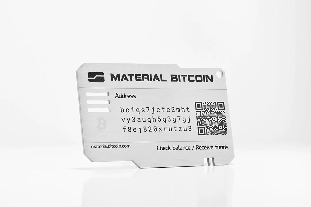 STANDARD Material Bitcoincold wallet