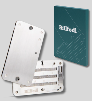 Billfodl Stainless Steel Recovery Seed Backup Tool