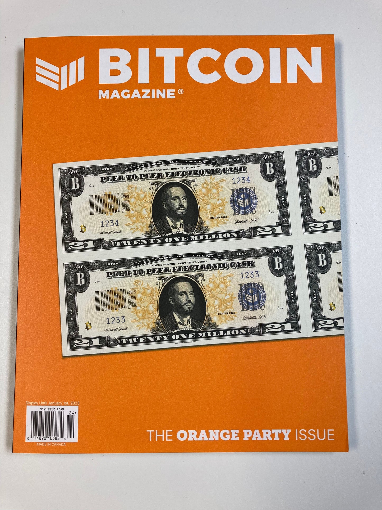 Bitcoin Magazine - The Orange Party Issue